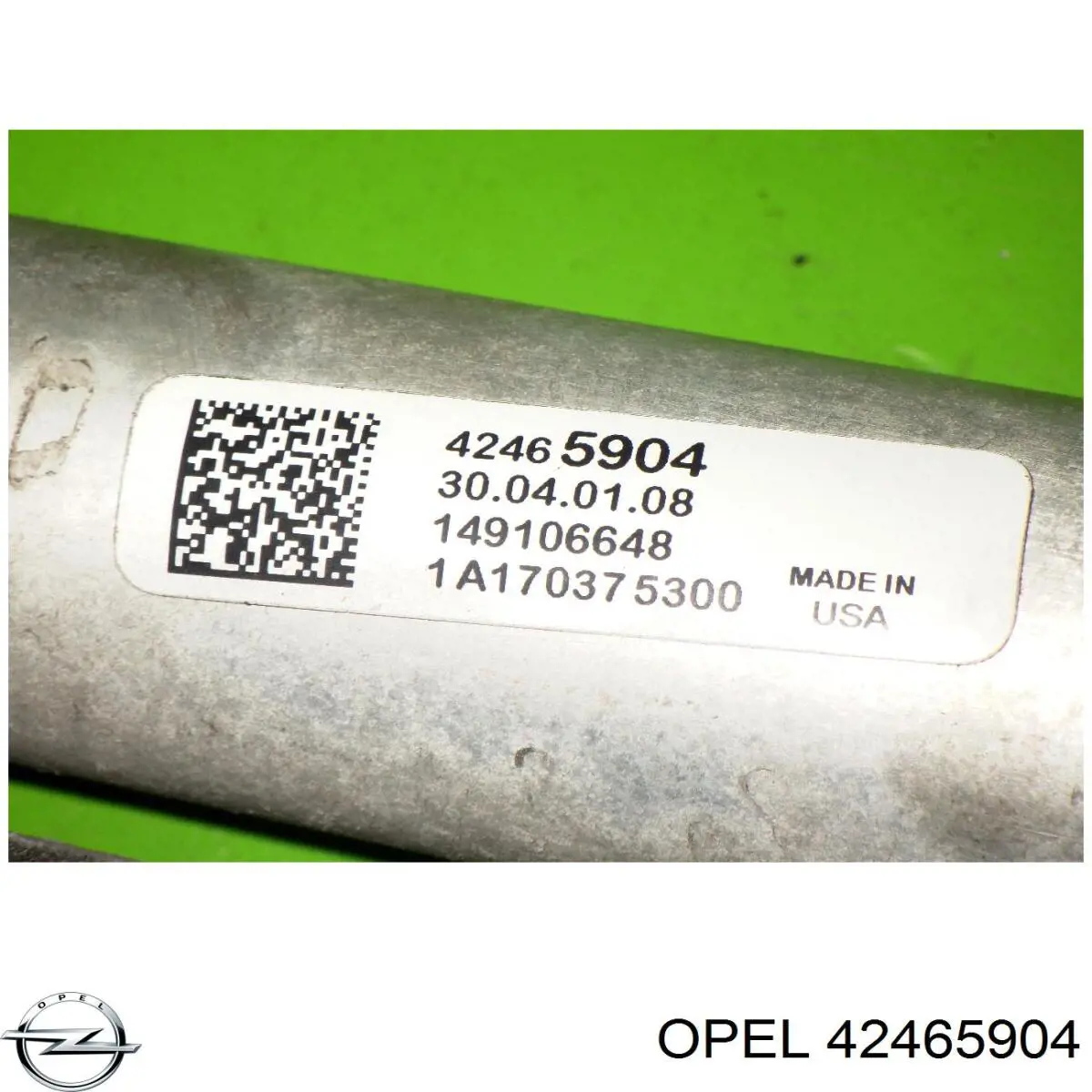 42465904 Opel radiador de aparelho de ar condicionado