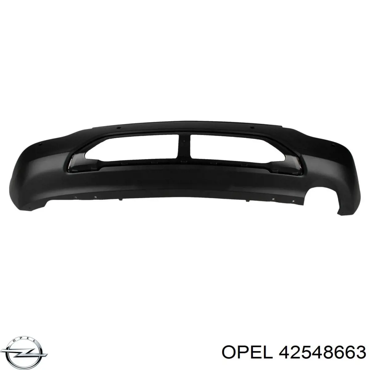  Задний бампер Opel Mokka 1