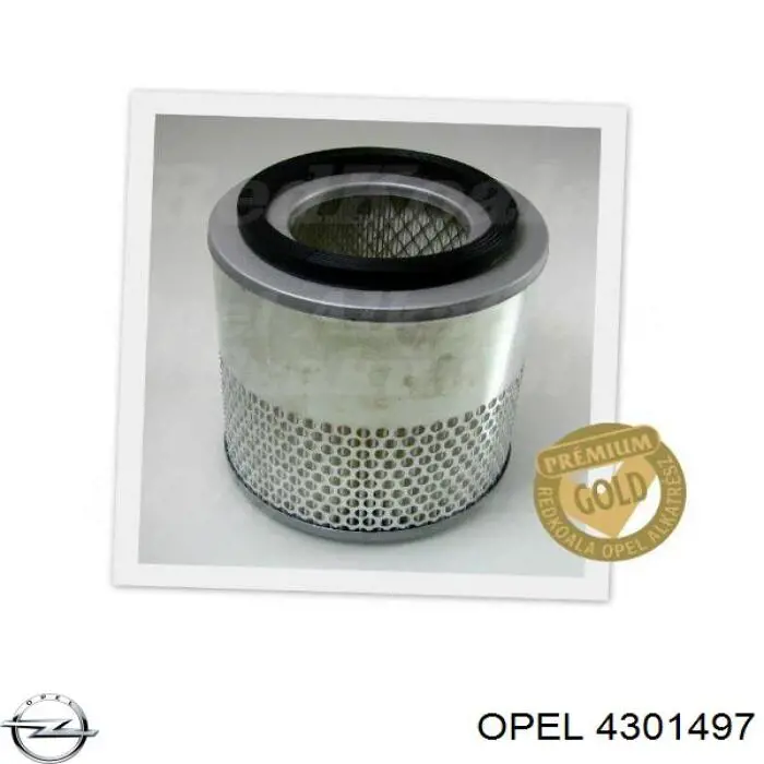 4301497 Opel Воздушный фильтр двигателя