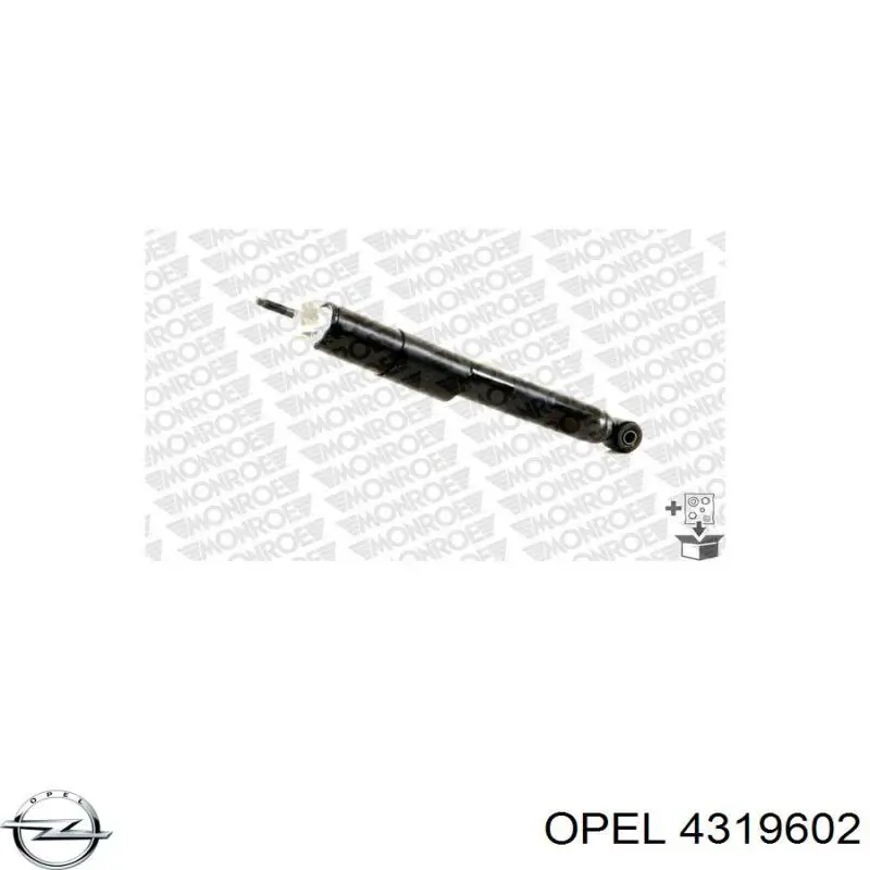 Купить 4319602 Opel Амортизатор задней подвески
