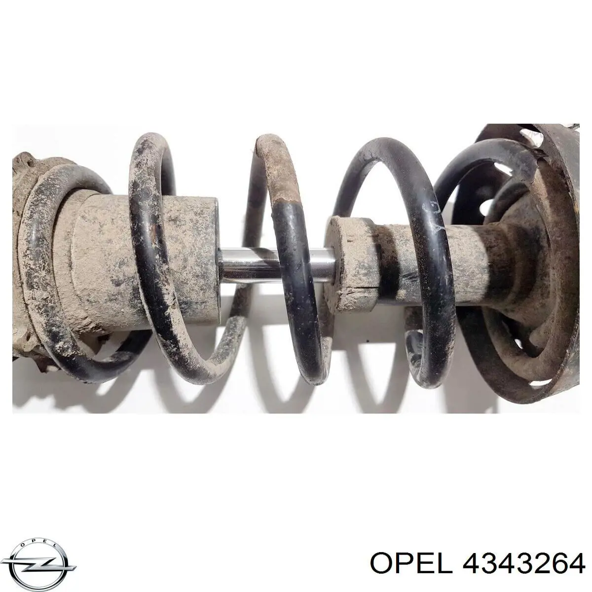 Амортизатор задний 4343264 Opel