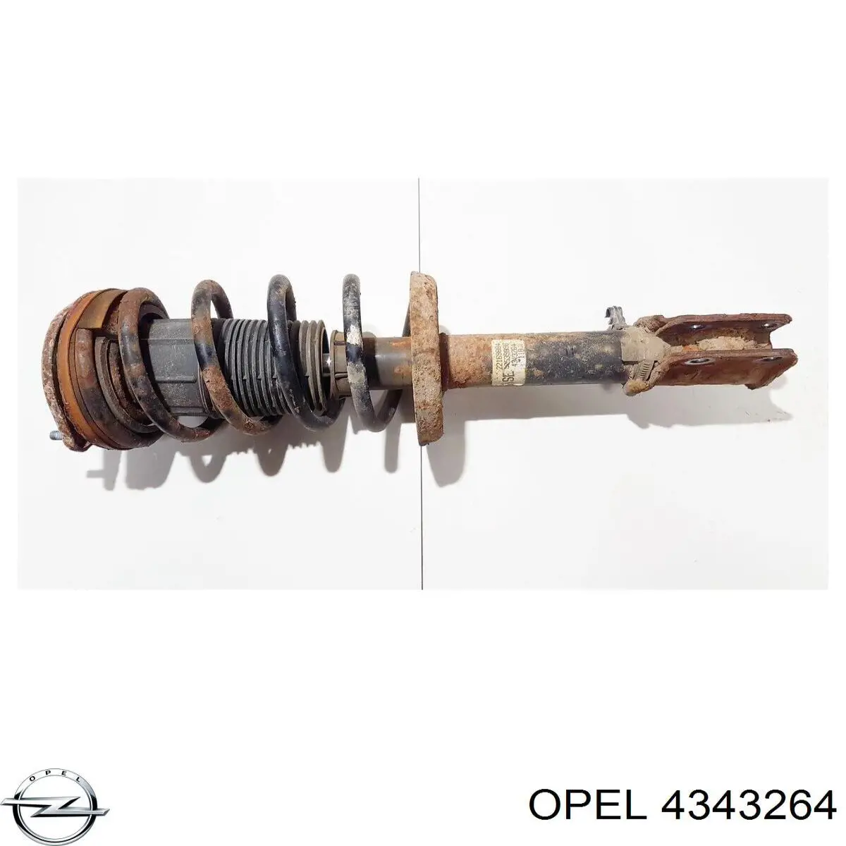4343264 Opel амортизатор задний