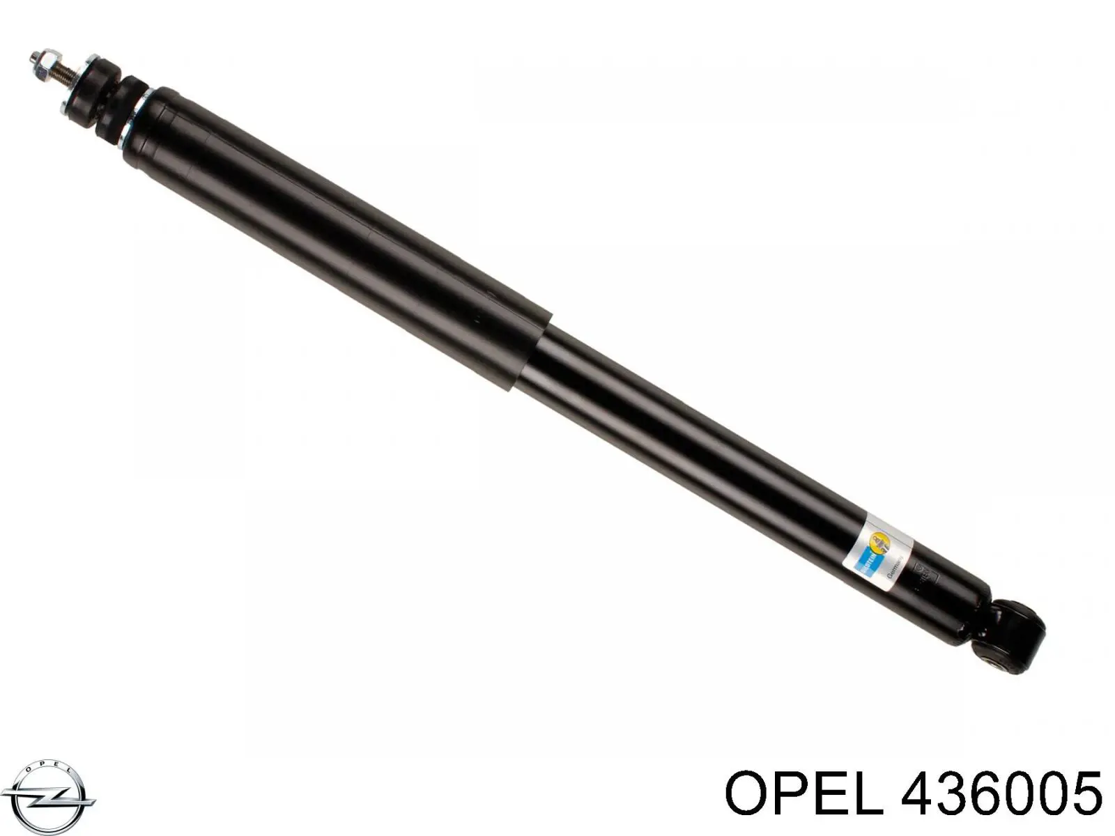 436005 Opel амортизатор задний