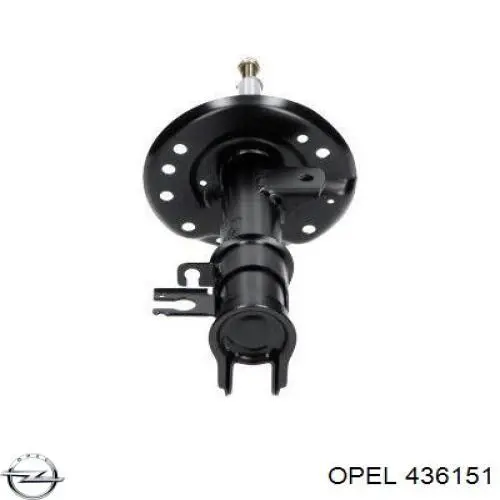 436151 Opel амортизатор задний