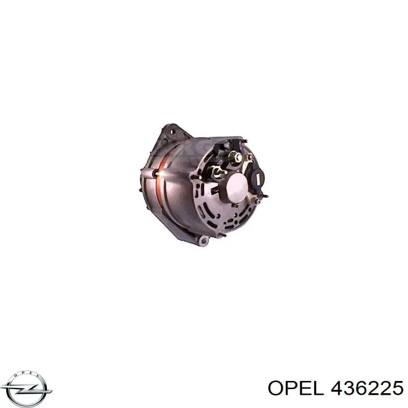 436225 Opel амортизатор задний