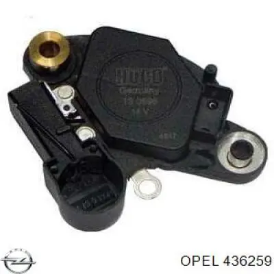 436259 Opel амортизатор задний