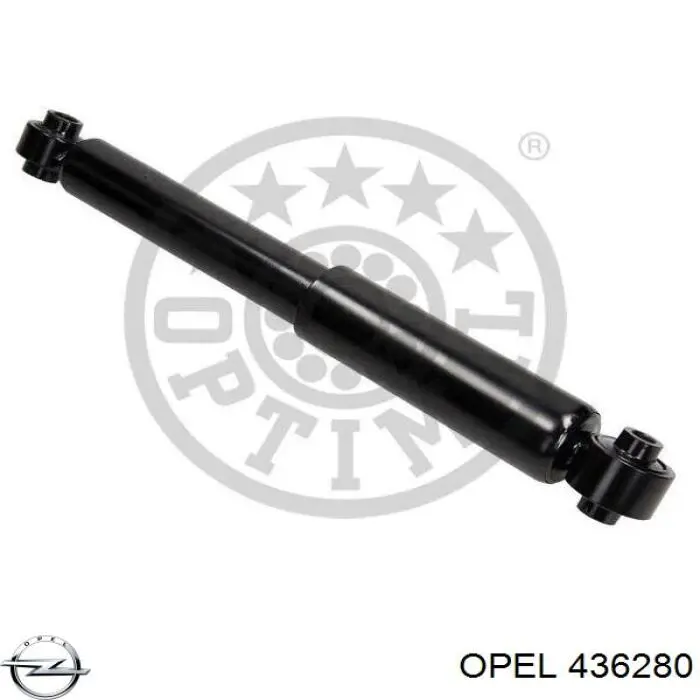 Задний амортизатор Opel 436280