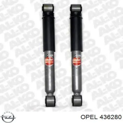 Стойка амортизатора задняя Opel 436280 цена, от 23.80 USD