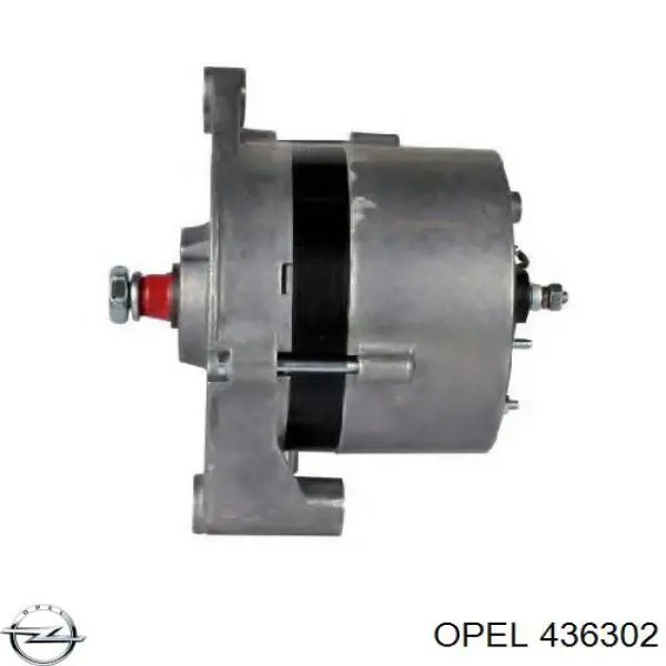 Купить 436302 Opel Амортизатор задней подвески