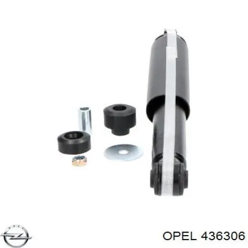 436306 Opel амортизатор задний
