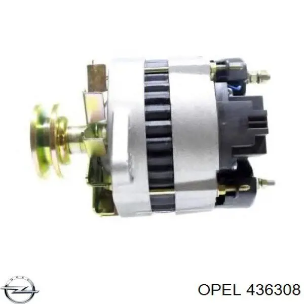 436308 Opel амортизатор задний