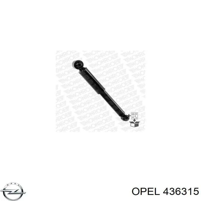 Стойка амортизатора задняя Opel 436315 цена, от 39.84 USD