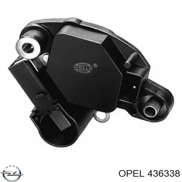 436338 Opel амортизатор задний