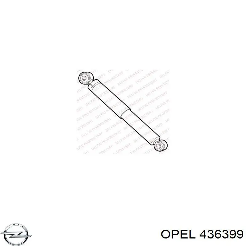 Амортизатор задний 436399 Opel
