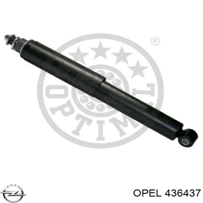 Купить 436437 Opel Амортизатор задней подвески