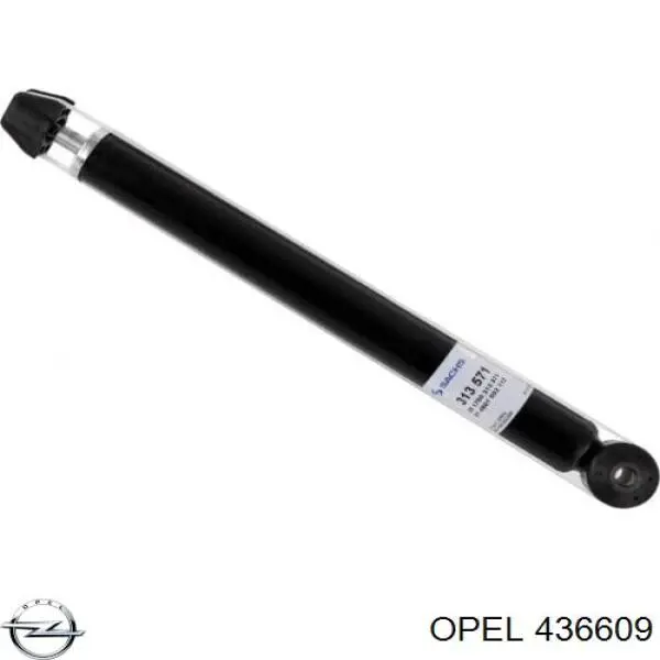 Купить 436609 Opel Амортизатор задний правый