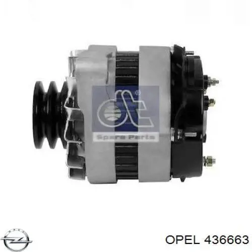 Купить 436662 Opel Опора амортизатора заднего