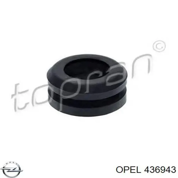 436943 Opel втулка штока амортизатора заднего