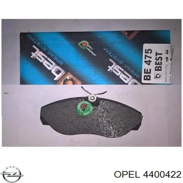 Звездочка привода коленвала 4400422 Opel