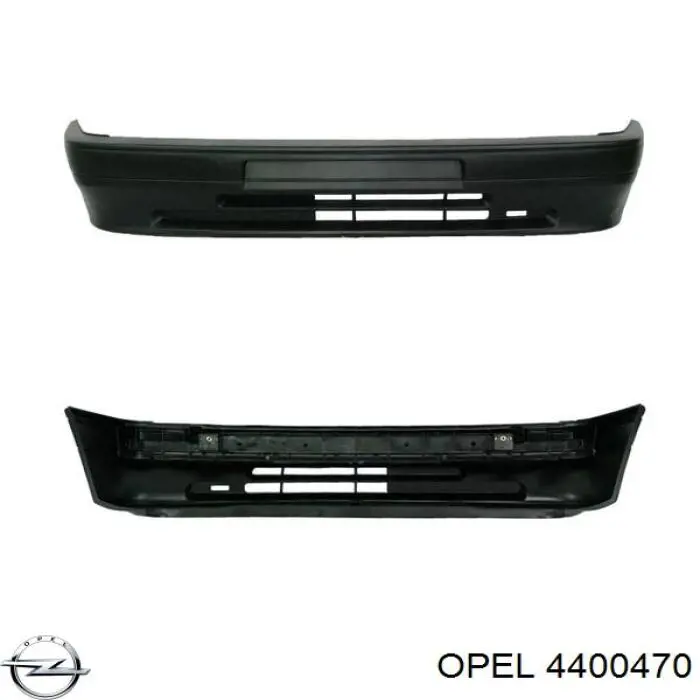 Передний бампер 4400470 Opel