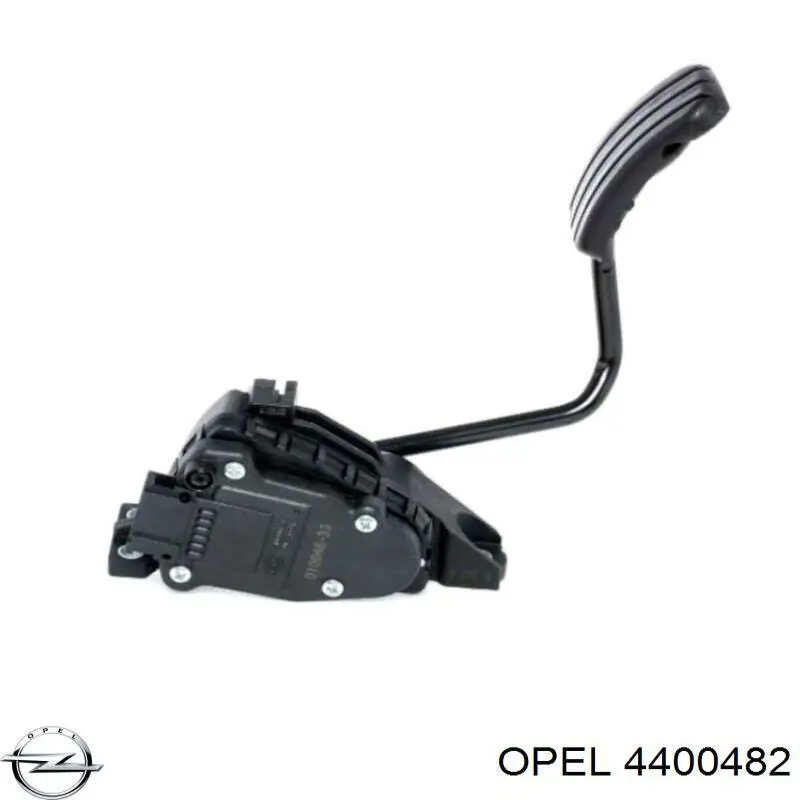 4400482 Opel pedal de gás (de acelerador)