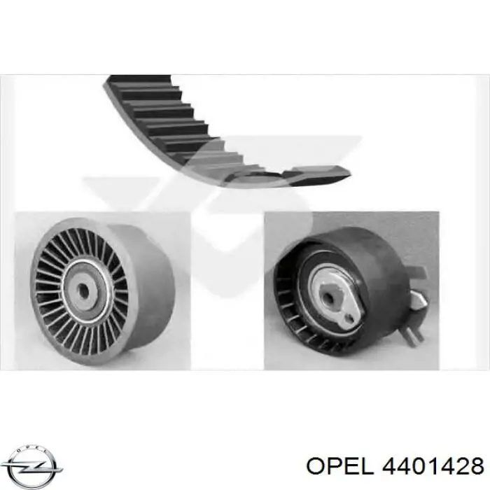 ГРМ ремни, комплект Opel 4401428 цена, от 76.60 USD