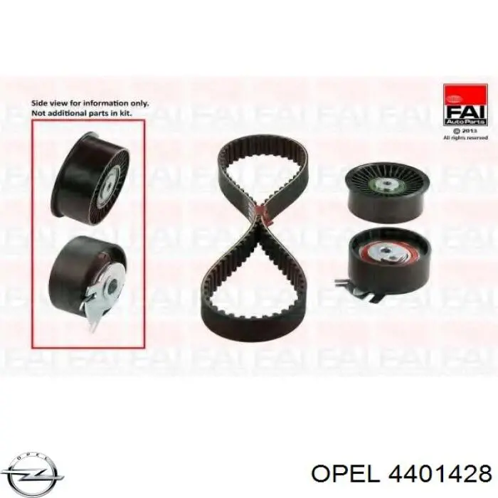 Купить 4401428 Opel Комплект ГРМ