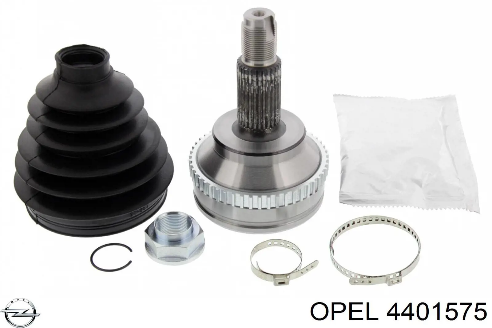 4401575 Opel полуось (привод передняя правая)
