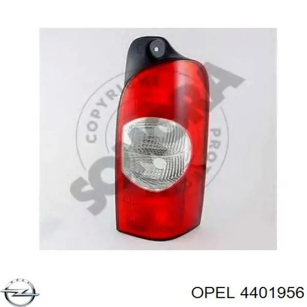 Задняя левая фара Opel 4401956 цена, от 36.34 USD