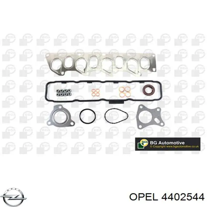4402544 Opel комплект прокладок двигателя верхний