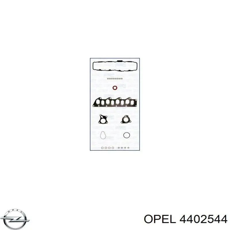 Верхний комплект прокладок двигателя Opel 4402544 цена, от 48.02 USD