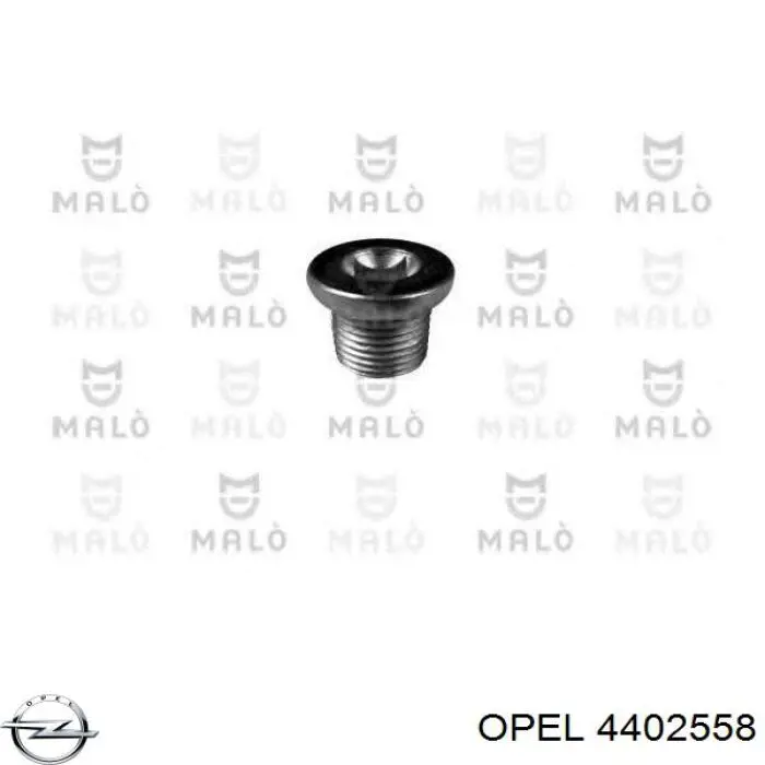 Пробка поддона двигателя Opel 4402558 цена, от 1.76 USD