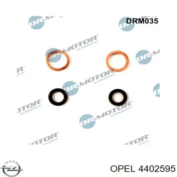 Прокладка шланга подачи масла к турбине Opel 4402595 цена, от 3.20 USD