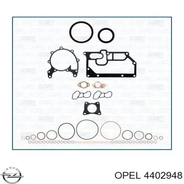 Прокладка ГБЦ 4402948 Opel