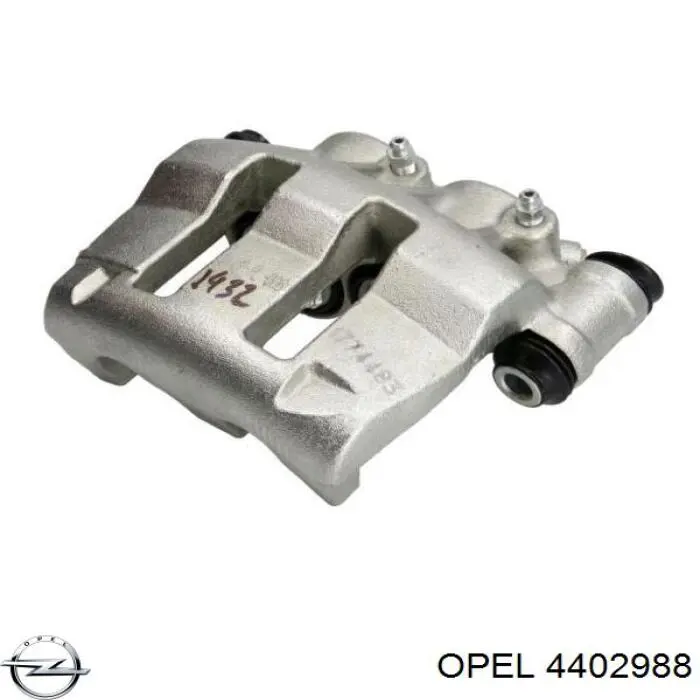 Купить 4402988 Opel Суппорт тормозной передний левый