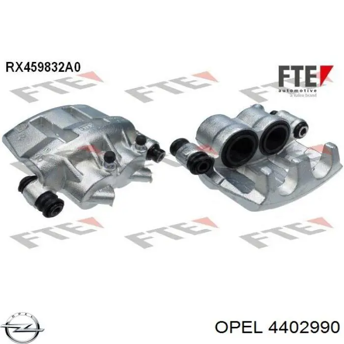 Купить 4402990 Opel Суппорт тормозной передний правый