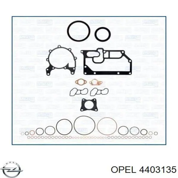 Прокладка ГБЦ 4403135 Opel