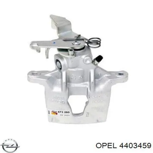Суппорт задний левый 4403459 Opel