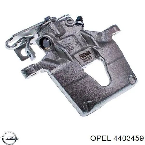 4403459 Opel Тормозной суппорт задний левый