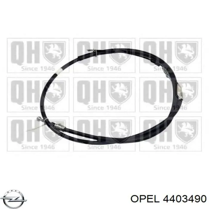 Купить 4403490 Opel Тормоз стояночный