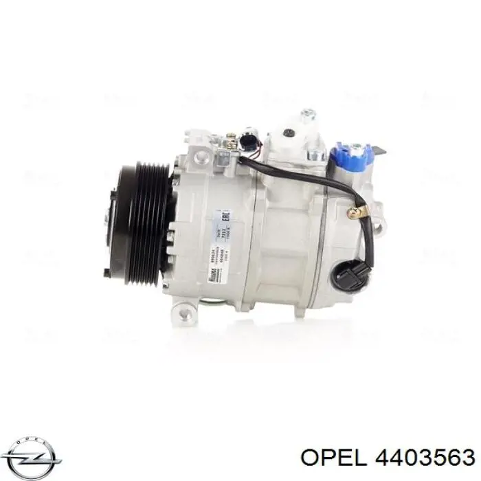 Компрессор кондиционера 4403563 Opel