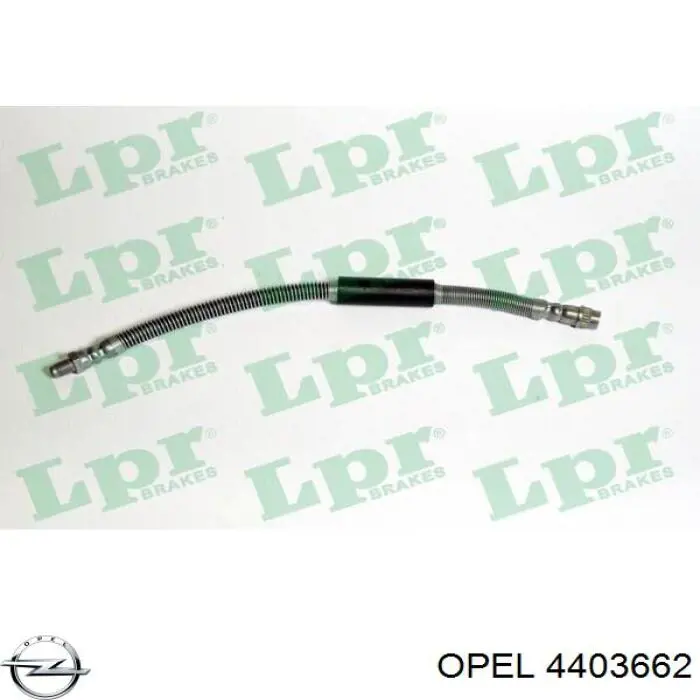 Купить 4403662 Opel Задний тормозной шланг