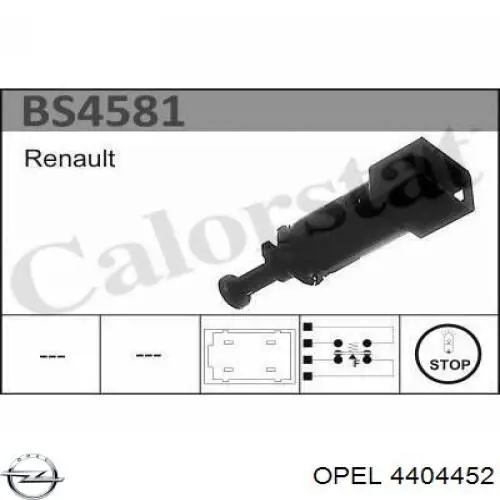 Купить 4404452 Opel Лягушка стоп сигнала