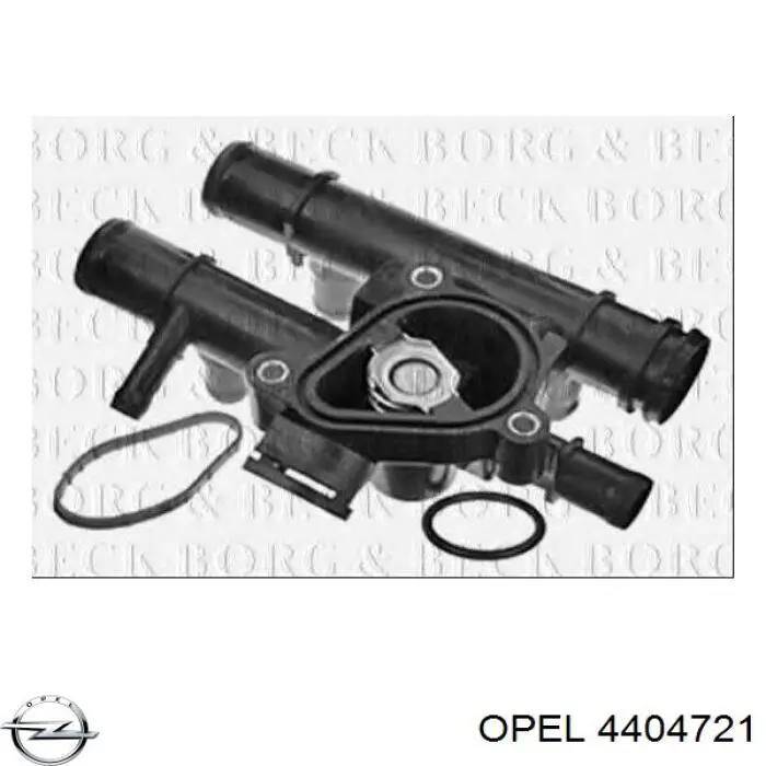 Кожух термостата Opel 4404721 цена, от 28.66 USD