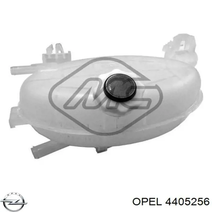4405256 Opel tanque de expansão do sistema de esfriamento