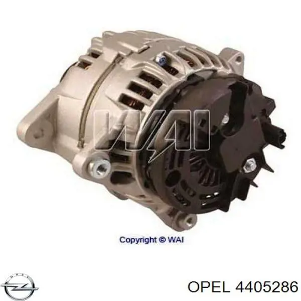 Генератор автомобиля Opel 4405286