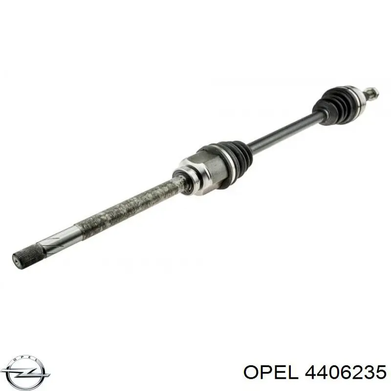 Привод передний правый Opel 4406235 цена, от 101.47 USD