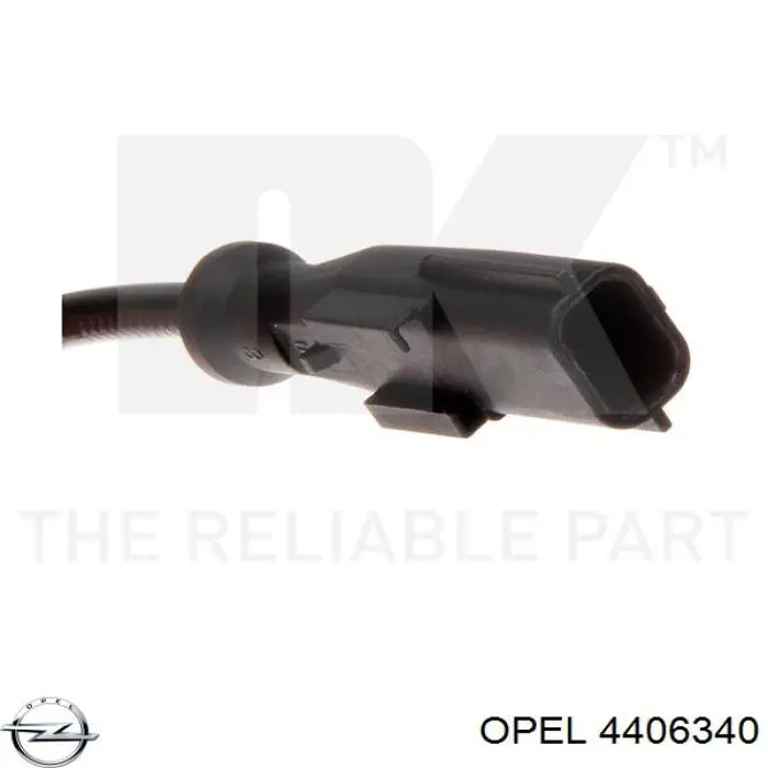 Датчик АБС (ABS) задний Opel 4406340 цена, от 22.72 USD