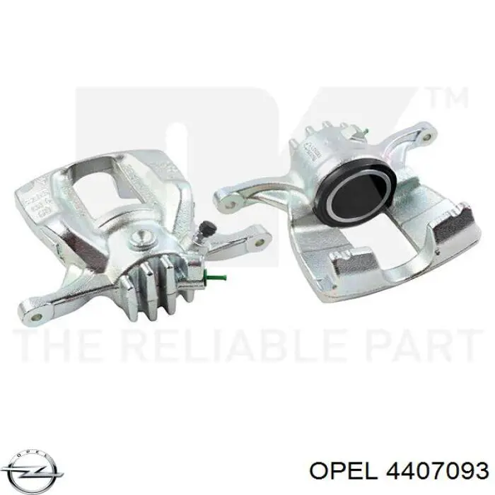 Купить 4407093 Opel Суппорт тормозной передний правый