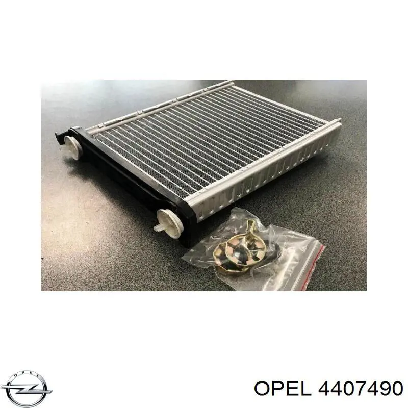 Радиатор печки 4407490 Opel